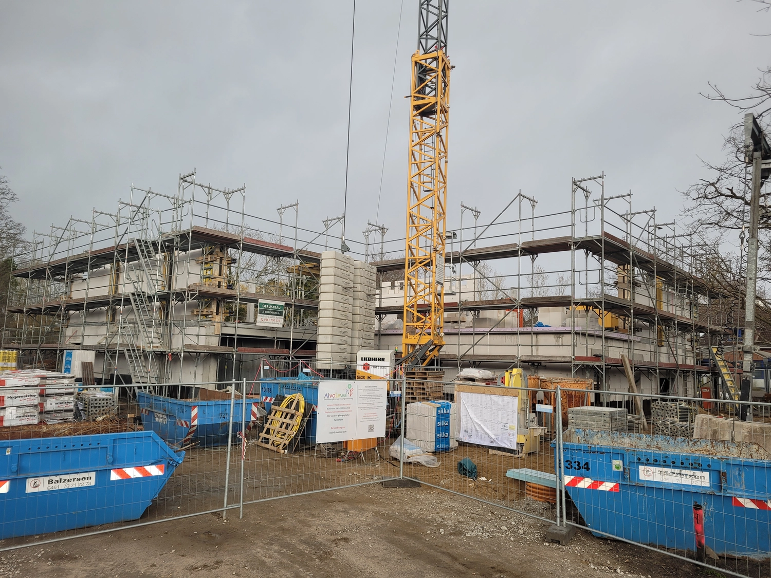 AlvoLewa - Kindergarten - Kindergarten-Baustelle